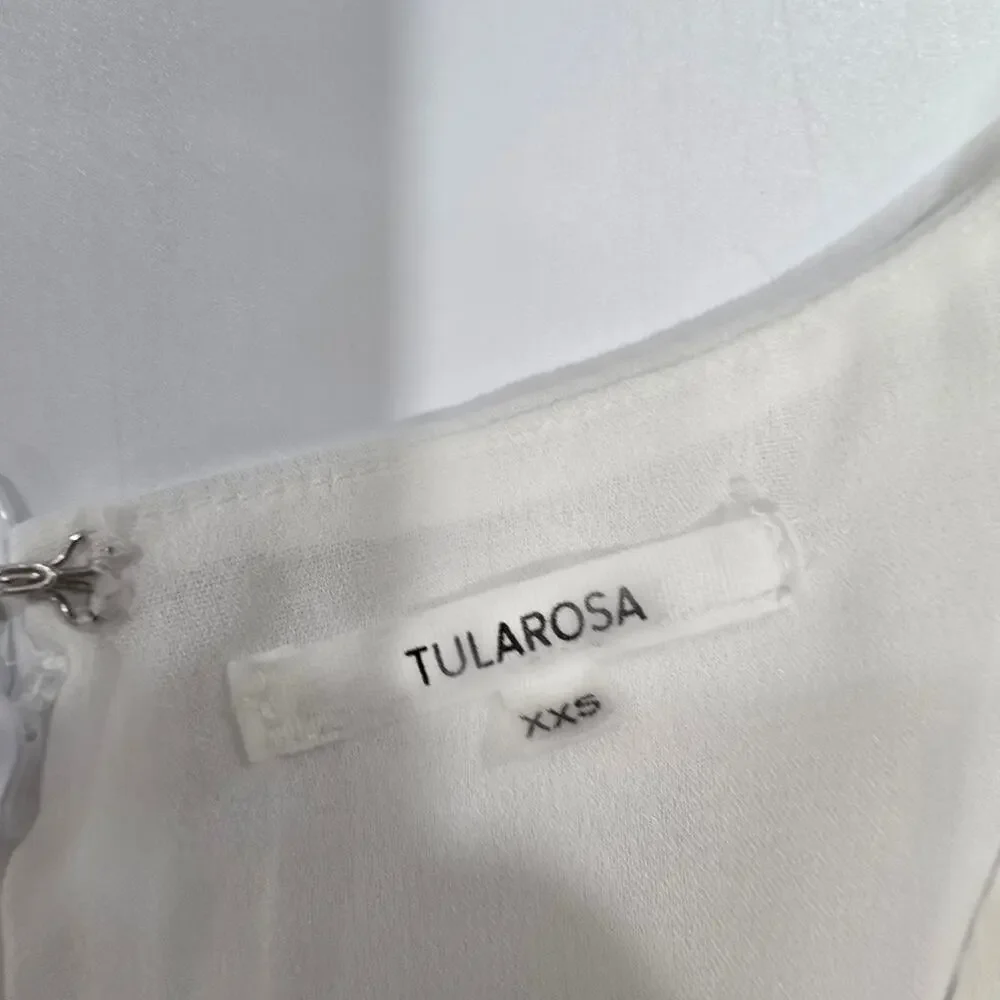 Tularosa Lucianna Mini Dress in Ivory XXS - Picture 8 of 13